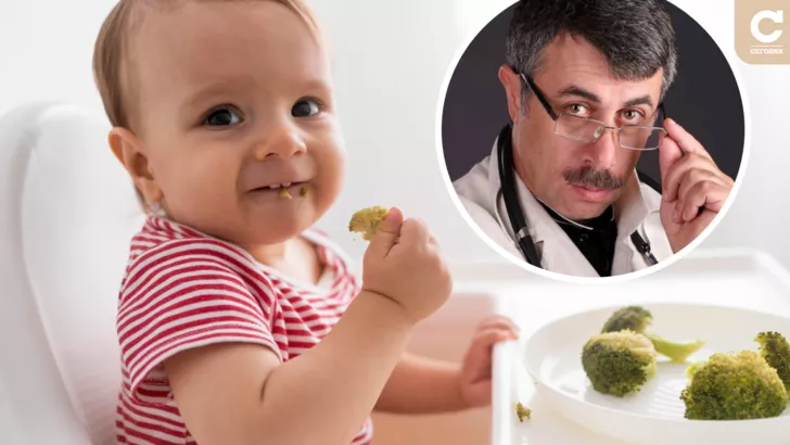 Ребенок научится есть полезную еду, если давать ему небольшие порции