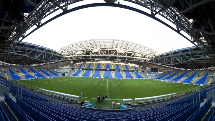 Казахстан - Украина. Матч 4-го тура отбора на ЧМ-2022 проходит в Нур-Султане