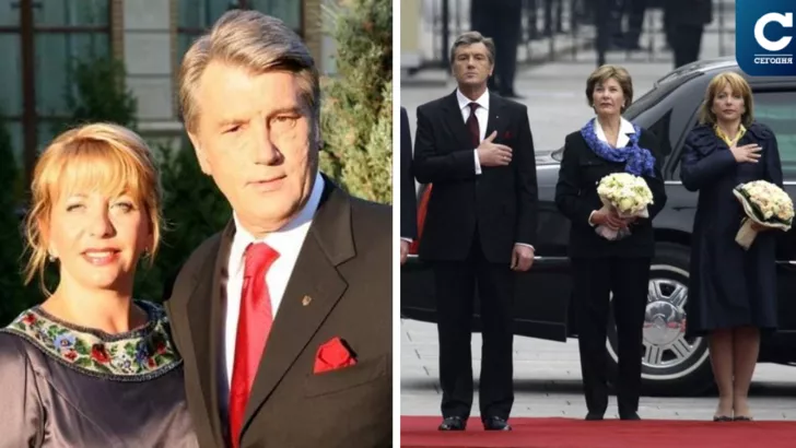Катерина Ющенко всегда рядом со своим супругом / Коллаж "Сегодня"