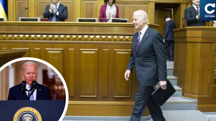В 2015 году Байден был в Киеве в качестве вице-президента США. Теперь хочет побывать в статусе президента / Коллаж "Сегодня"