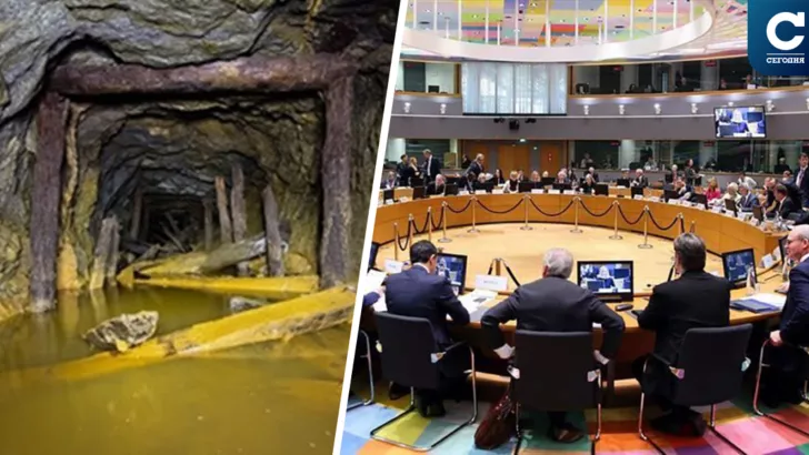 Затопление шахт на Донбассе и заседание министров ЕС