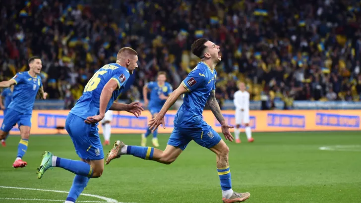 Украина - Франция 1:1, матч отбора ЧМ-2022