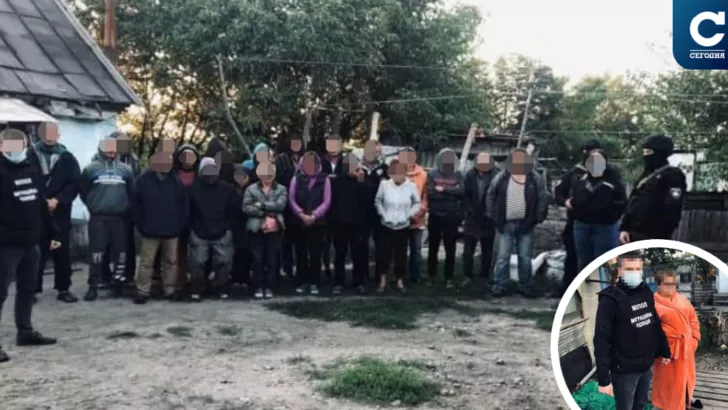 Без документов и мобильной связи эти люди вынуждены были работать за еду на ферме в Днепропетровской области/Коллаж "Сегодня"