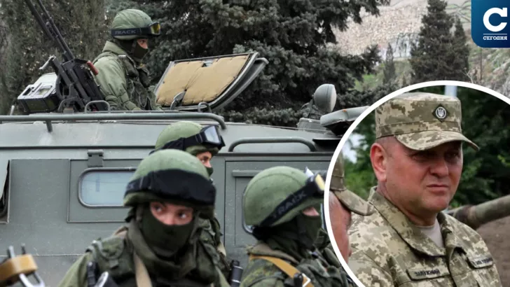 Залужный: на оккупированном Донбассе находятся 37 тысяч российских военных. Коллаж: "Сегодня"