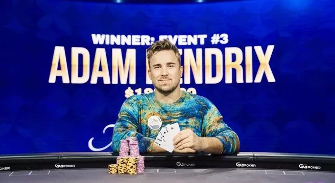 Адам Хендрикс - победитель третьего турнира Poker Masters