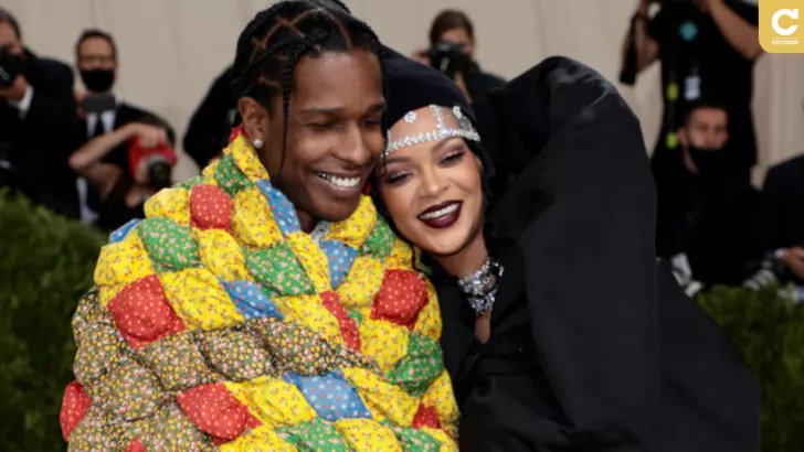 Rihanna и ASAP Rocky удивили нарядами на Met Gala 2021