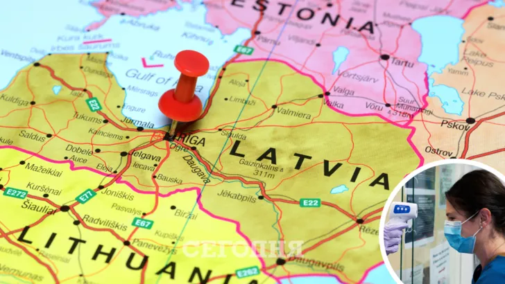 Латвія внесла Україну до списку ризику і змінила правила в'їзду. Колаж: "Сьогодні"