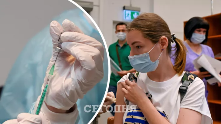 В Украине продолжается кампания по вакцинации населения против COVID-19 / Фото: Коллаж: Сегодня