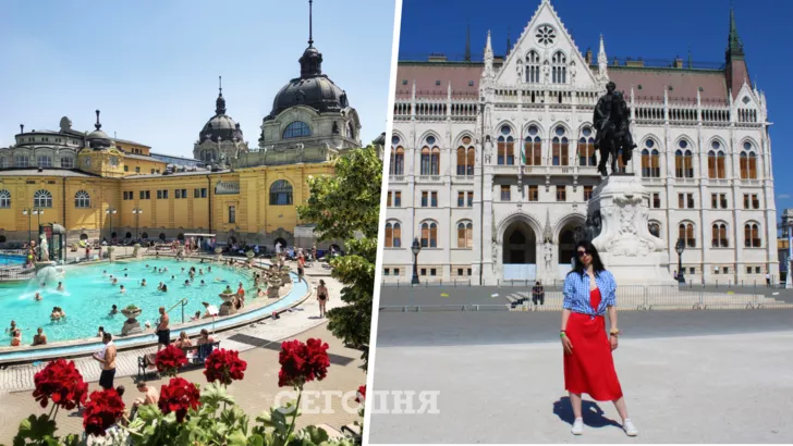 На отдыхе в Будапеште стоит посетить купальни Сеченьи и прогуляться к парламенту