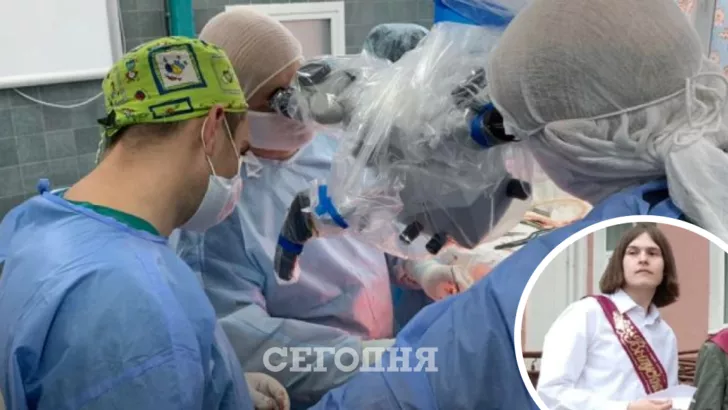 Тимур Бекмансурова оперували близько чотирьох годин і ампутували ліву ногу до коліна. Колаж: "Сьогодні"