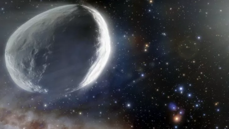Комета Бернардинелли-Бернштейна самая большая в Солнечной системе. Фото: NOIRLab/NSF/AURA/J. da Silva