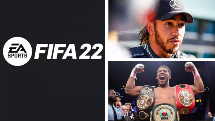 Энтони Джошуа и Льюис Хэмилтон станут героями FIFA22