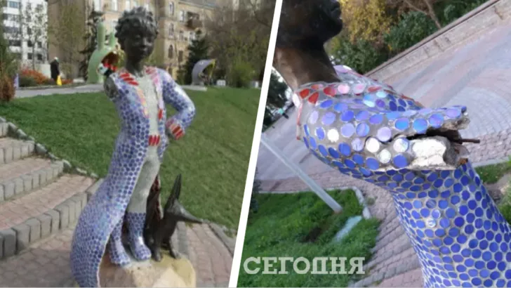 Пока скульптура не радует глаз киевлян