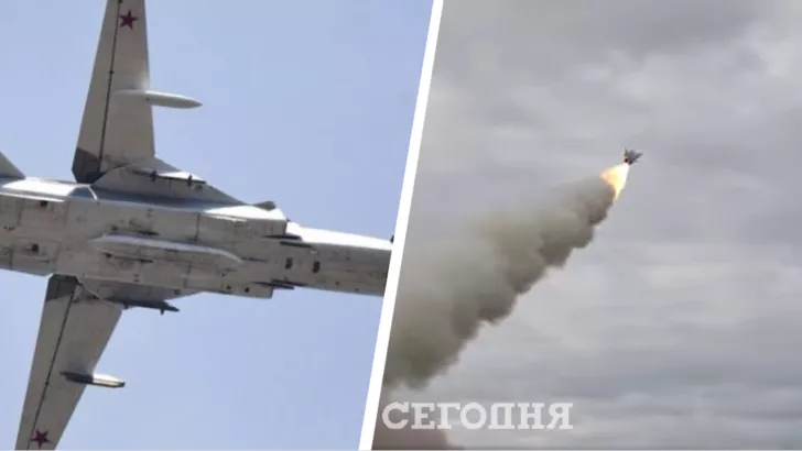 Российские самолеты пересекали боевые курсы мишеней типа ВР-3 Рейс. Коллаж "Сегодня".