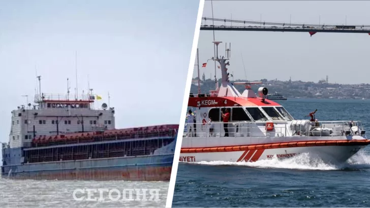 Два судна зіткнулися в Стамбулі, біля берегів району Єник