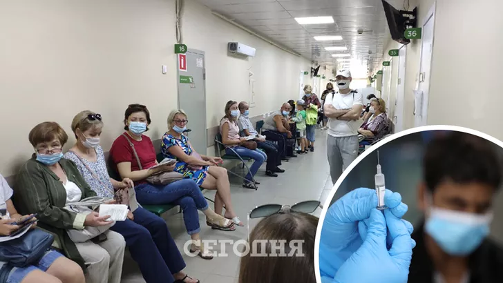 В Украине продолжается вакцинация населения против коронавируса. Коллаж: "Сегодня"