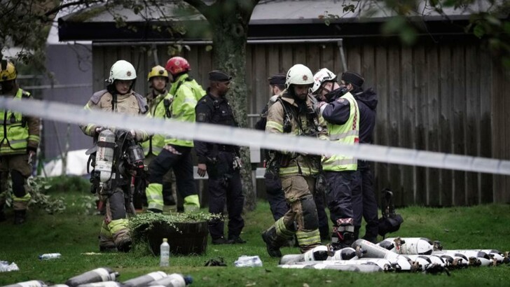 Мощный взрыв прогремел в шведском Гетеборге. Фото: gp.se