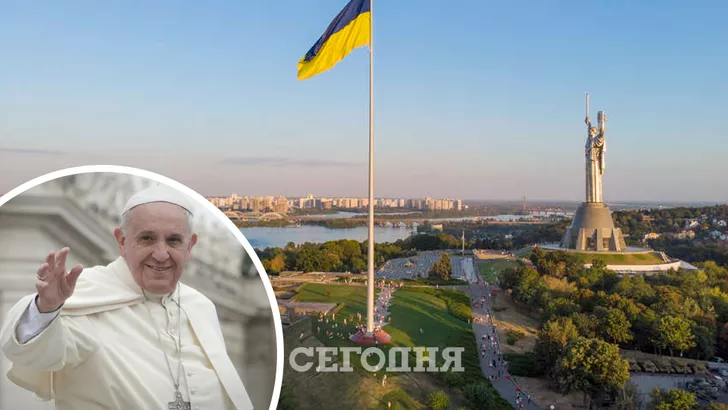 Папа Римський може відвідати Україну в наступному році. Колаж: "Сьогодні"