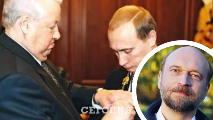 Бизнесмен Сергей Пугачев рассказал, как Путин шел к президентству / Коллаж "Сегодня"