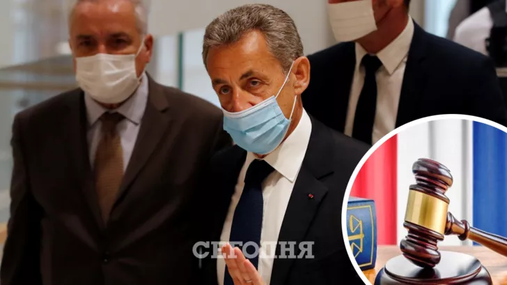 Саркози не пришел на заключительное заседание суда. Фото: коллаж "Сегодня"