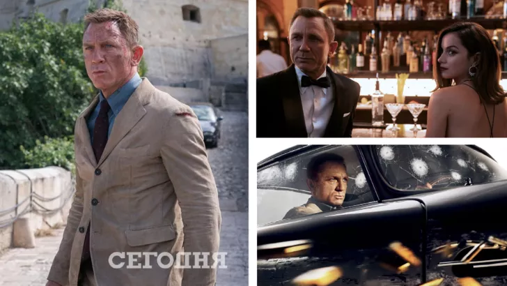 Кадры из фильма "007: Не время умирать"