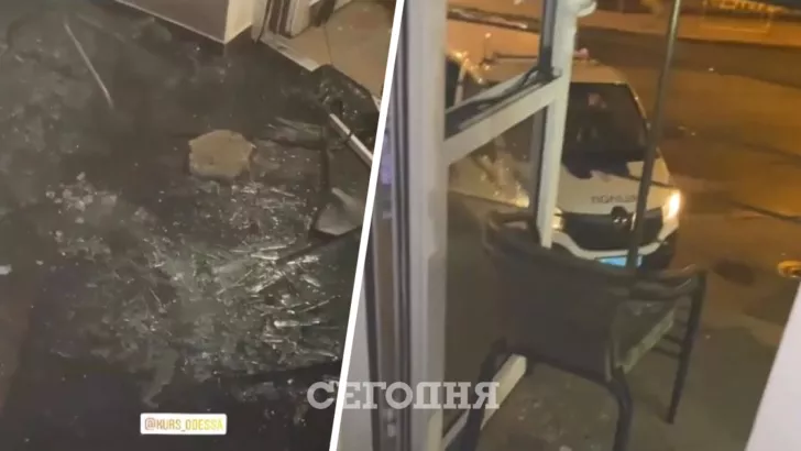 В Одессе в салон красоты кинули самодельную взрывчатку