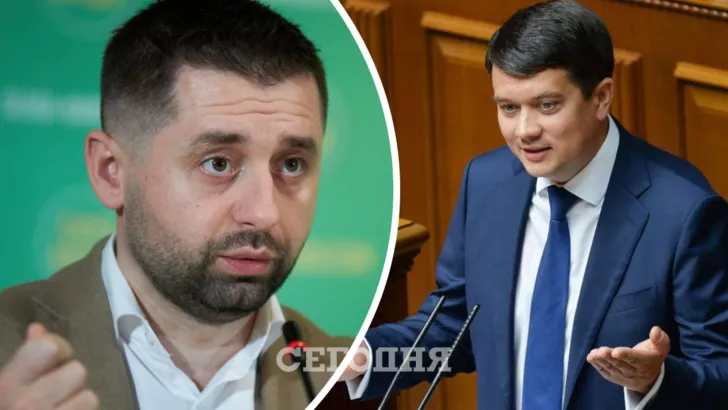 Источники в "Слуги народе" говорят, что депутаты не знали об инициативе Арахамии по поводу Разумкова