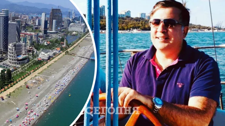 Саакашвили по морю попал в Грузию, но к политику есть вопросы. Коллаж "Сегодня"