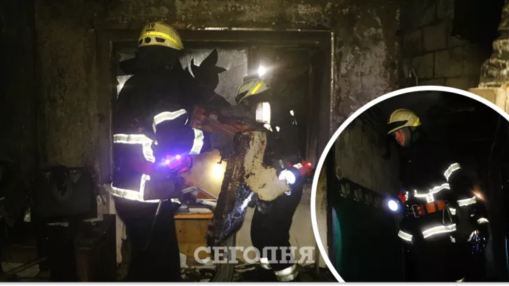 В Днепропетровской области тушили пожар в многоэтажке