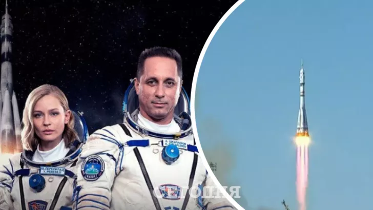 Первый в мире экипаж с актерами отправился в космос на съемки фильма