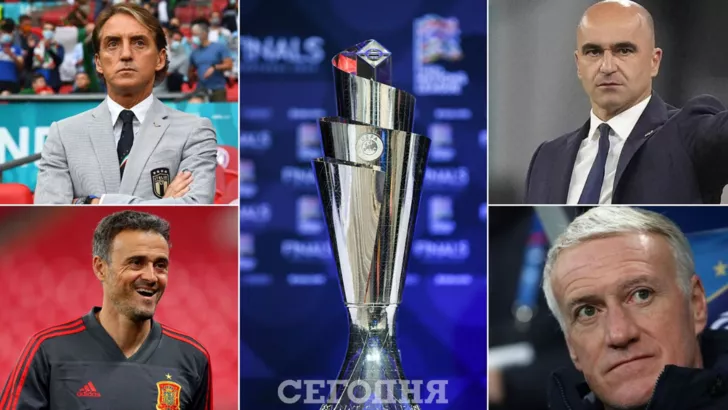 Четыре топ-сборные вступят в борьбу за трофей Лиги наций