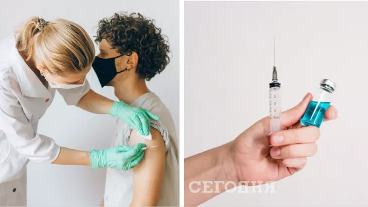 Прививки можно делать в разные руки/Коллаж "Сегодня"