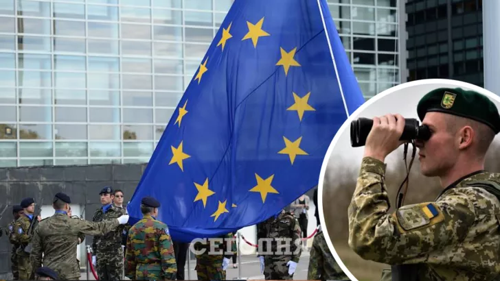 Євросоюз може допомогти в тренуванні ВСУ для протистояння російській агресії. Фото: колаж "Сьогодні"