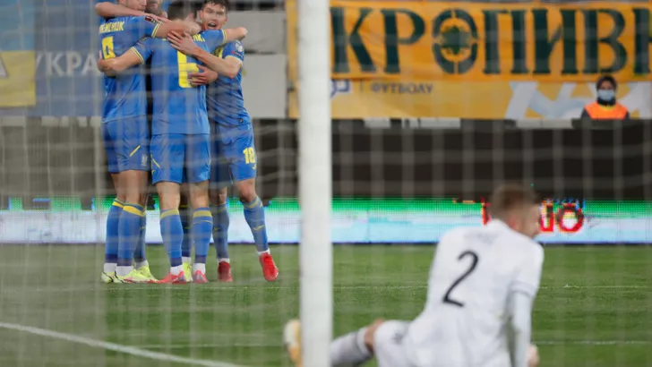 Українці першими відкрили рахунок в матчі против Боснії