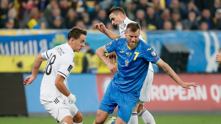 Последний матч в группе Украина сыграет против Боснии