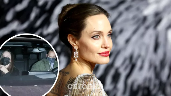 Анджелина Джоли провела вечер с экс-супругом