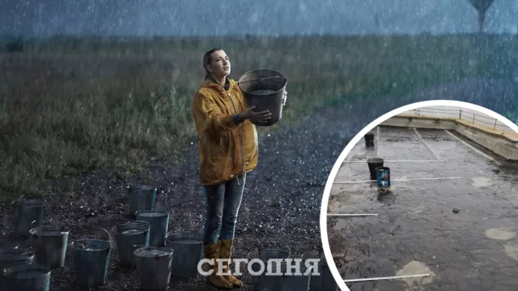 У Миколаєві дощ затопив багатоповерхівку / Колаж "Сьогодні"