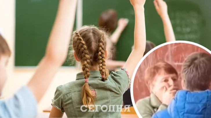У Києві школярі провчили вчительку за проросійські погляди. Фото: колаж "Сьогодні"