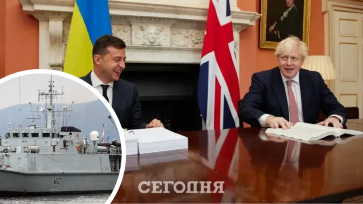 В 2020 году Владимир Зеленский подписал с премьером Великобритании Борисом Джонсоном ряд важных документов/Коллаж "Сегодня"