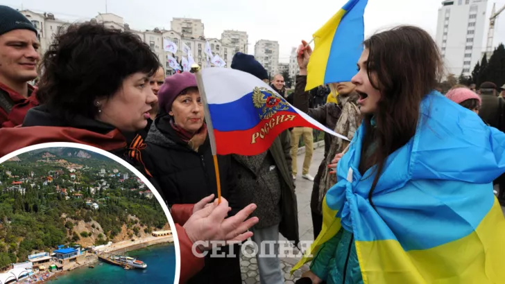 Россия в Крыму пересчитает украинцев. Коллаж "Сегодня"