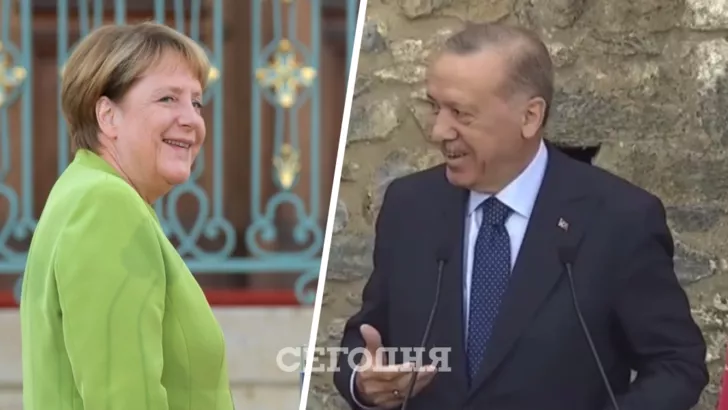 Меркель і Ердоган видали смішний діалог. Колаж "Сьогодні"
