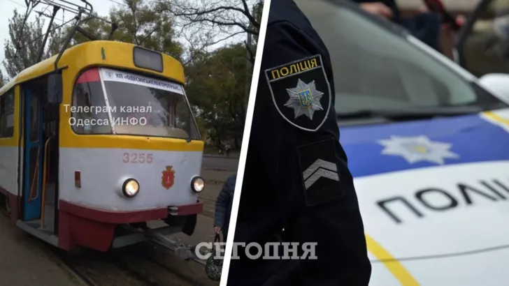 В Одесі жінка випала з трамвая через водія