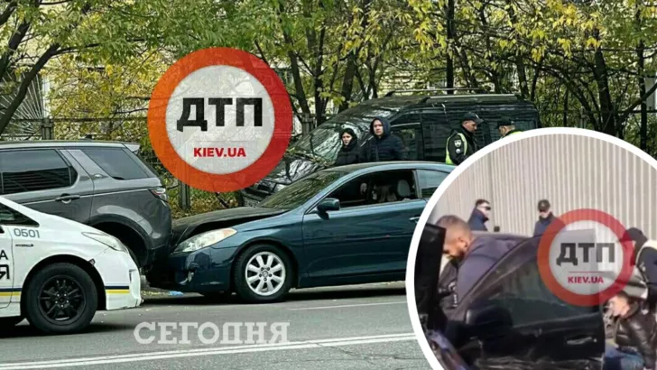 В Киеве произошло две ДТП в результате погонь полицейских.