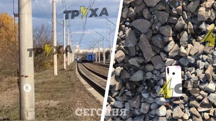 В сети появилось видео момента, как девушку сбил поезд под Харьковом