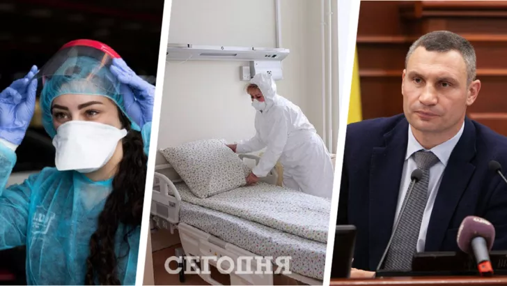 Віталій Кличко заявив, що Київ на межі "червоної зони". Фото: колаж "Сьогодні"