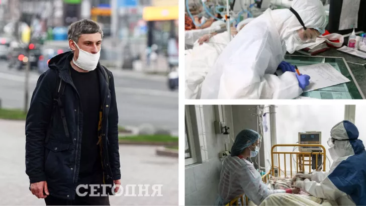Ситуація з коронавірусом в Україні погіршується. Фото: колаж "Сьогодні"