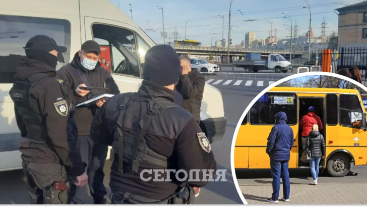 Поліція перевіряє транспорт у Києві