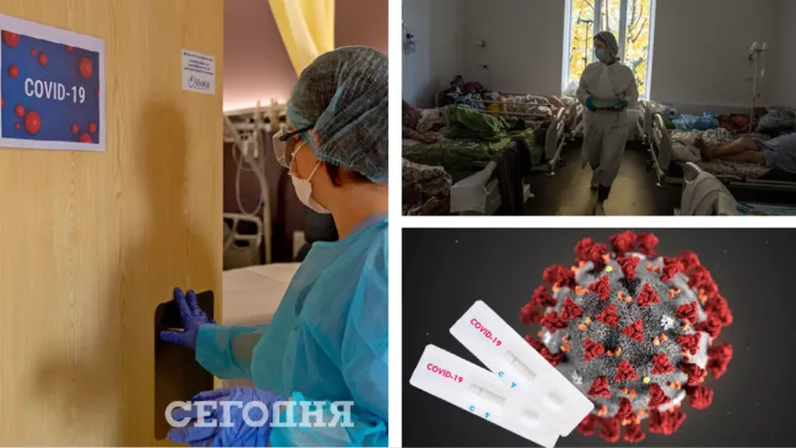 В Україні ситуація з коронавірусом ще більше погіршилася. Фото: колаж "Сьогодні"