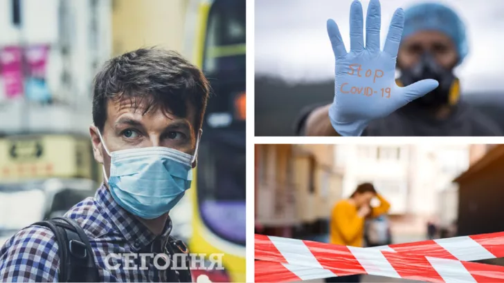 Заболеваемость коронавирусом в Украине растет. Фото: коллаж "Сегодня"