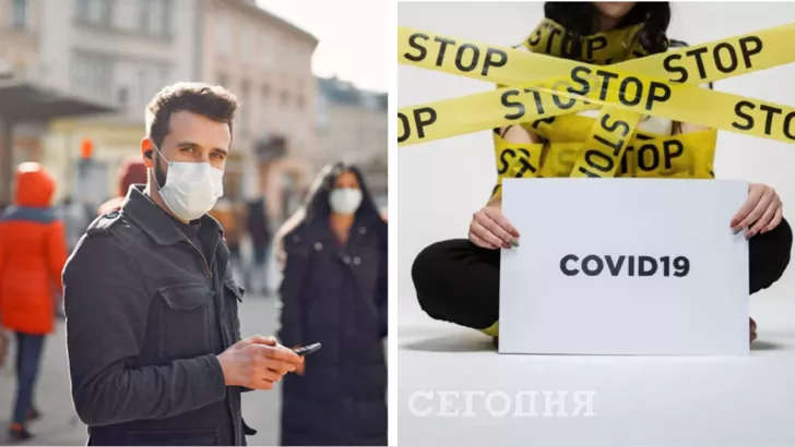 В Україні ситуація з COVID-19 погіршується. Фото: колаж "Сьогодні"